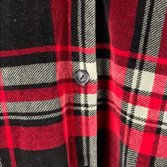 Jason Maxwell Red Plaid Button Up Woman’s Size XXL - Picture 5 of 5